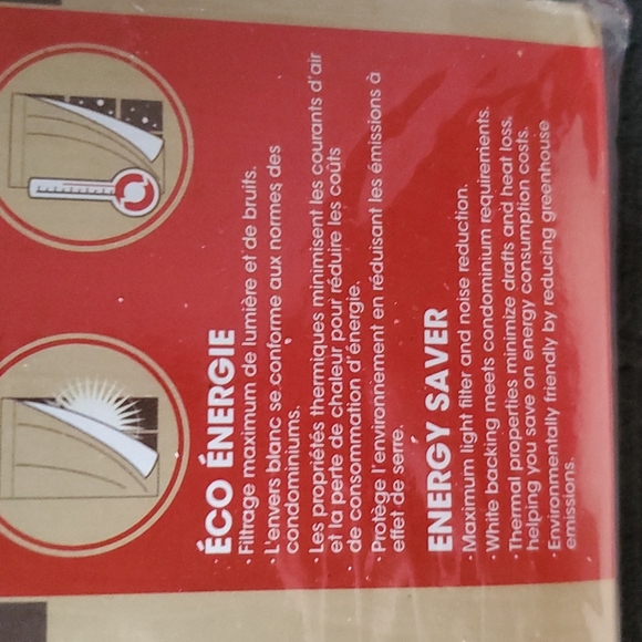 NWT.  Slate coloured Blackout curtains. - Picture 6 of 7